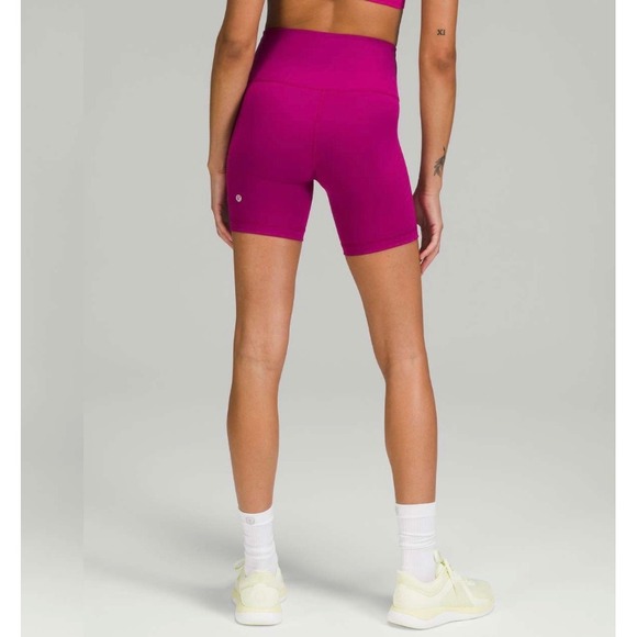 lululemon athletica Pants - Lululemon‎ Wunder Train High-Rise Short 6"
Magenta Purple Size 8